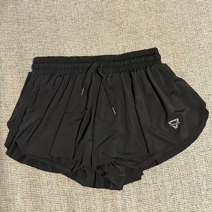 Amazon Luogongzi Flowy Skort With Spandex And Drawstring